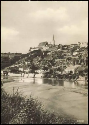 Postcard Znaim Znojmo Stadt - Mähren 1965