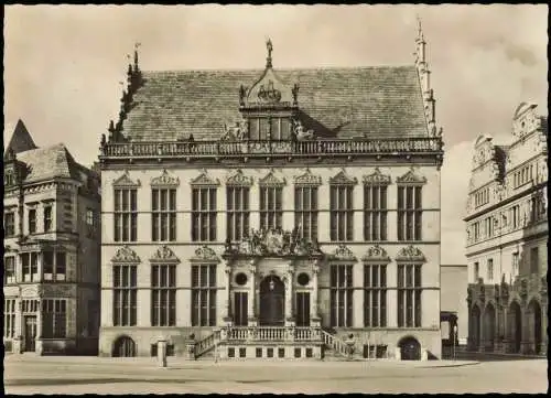 Ansichtskarte Bremen Schütting - Fotokarte 1962