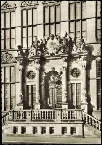 Ansichtskarte Bremen Schütting - Eingangsportal - Fotokarte 1962