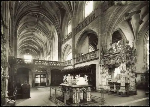 CPA Bourg-en-Bresse Eglise de Brou / Kloster Brou Chor 1961