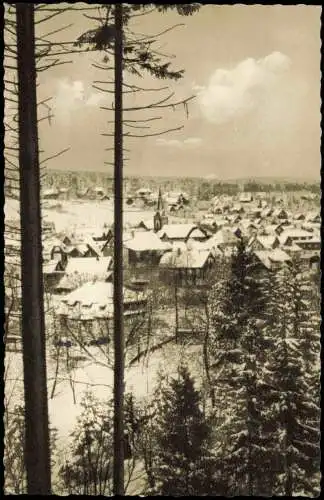 Ansichtskarte Braunlage Blick zum Jermerstein 1970