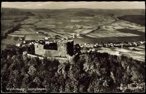 Ansichtskarte Ippinghausen-Wolfhagen Luftaufnahme Luftbild 1959