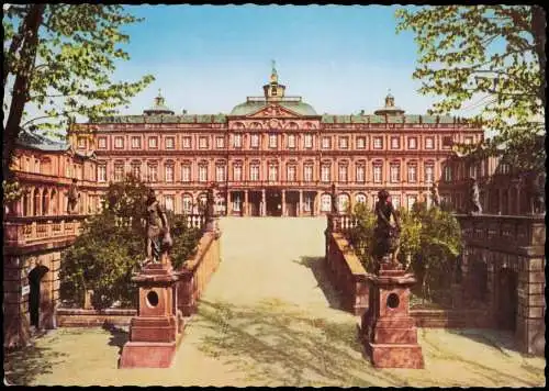 Ansichtskarte Rastatt Schloß Rastatt 1964