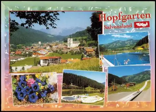 Ansichtskarte Hopfgarten MehrbildKarte Stadt Sommerrodelbahn 2004