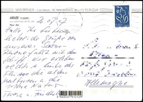 CPA Arles Luftbild vue aérienne de la cité 2007