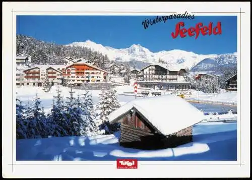 Ansichtskarte Seefeld Stadt im Winter 2006