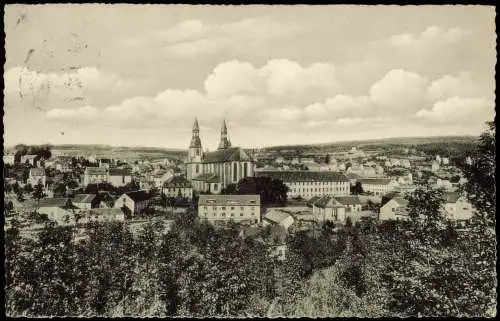 Ansichtskarte Prüm Panorama-Ansicht 1956