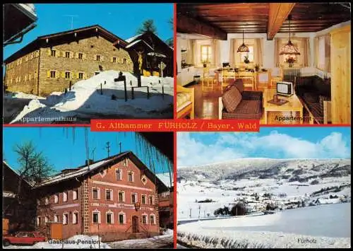 Ansichtskarte Grainet G. Althammer FÜRHOLZ Bayerischer Wald 1994