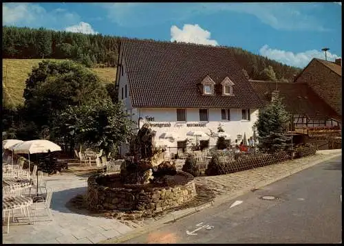 Simonskall-Düren Hotel-Cafe-Restaurant WIESENGRUND Simonskall Eifel 1980