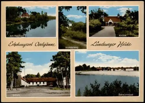 Othmarschen-Hamburg Erholungsort Ovelgönne, Wanderweg Schule Schwimmbad 1960