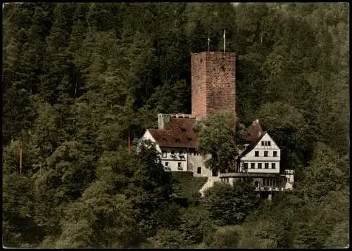 Ansichtskarte Bad Liebenzell Burg Liebenzell im Schwarzwald 1970