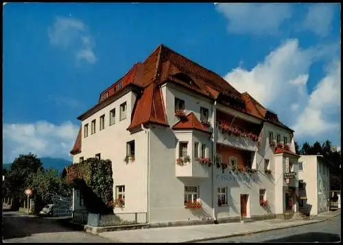 Ansichtskarte Bayerisch Eisenstein Pension Villa Wilhelm M. Oberst 1980