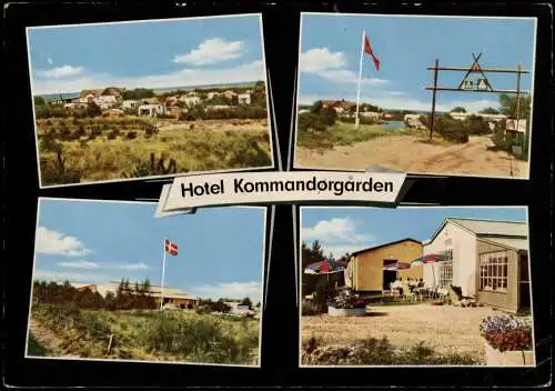 Röm Rømø Mehrbildkarte Ortsansichten mit Hotel Kommandørgården 1970