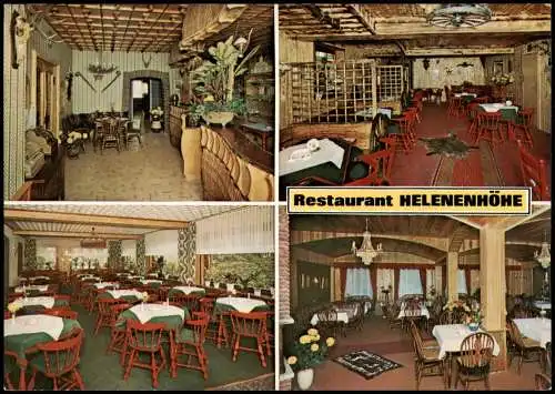 Haltern am See Mehrbild-AK Restaurant HELENENHÖHE Eigentümer Baumeister 1978