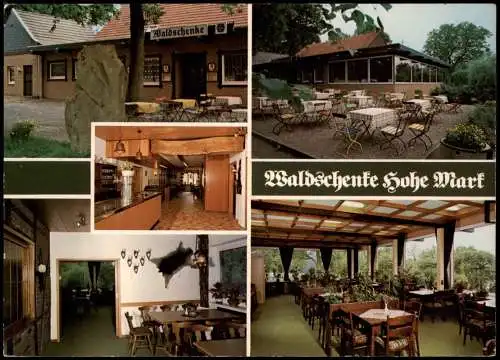 Lippramsdorf Haltern   See Mehrbild-AK Waldschenke Hohe Mark   Im Holt 300 1979