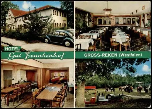 Groß Reken Mehrbild-AK Hotel GUT FRANKENHOF Besitzer Heinrich Pohlmann 1979