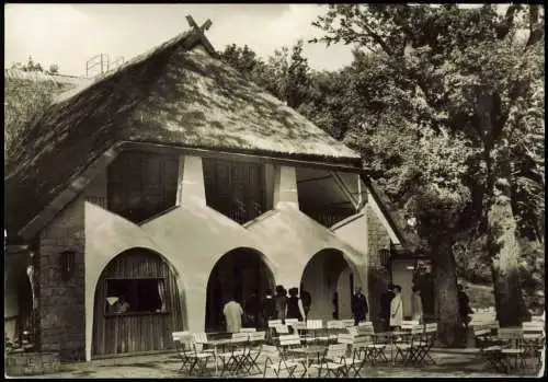 Ansichtskarte Bergen (Rügen) Rugard-Gaststätte 1978