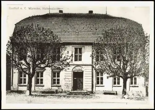 Foto Hohenzieritz Gasthof v. C. Warncke 1920/1990 REPRO Foto