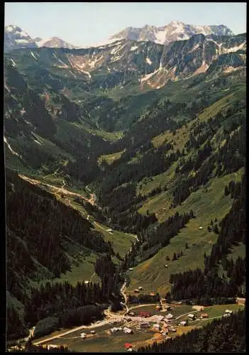 Ansichtskarte Baad (Kleinwalsertal) Stadt Hochalppass 2080 m 1980