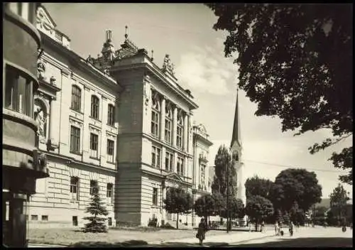 Mährisch Schönberg Šumperk Střední ekonomická škola - Fotokarte 1978