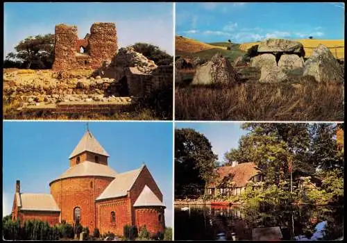 .Dänemark - Thorsager Rundkirke - Den gl. Mølle, Femmøller 4 Bild 1987