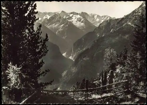 Ansichtskarte Mayrhofen Penkenbahn Zillertal Fotokarte 1959