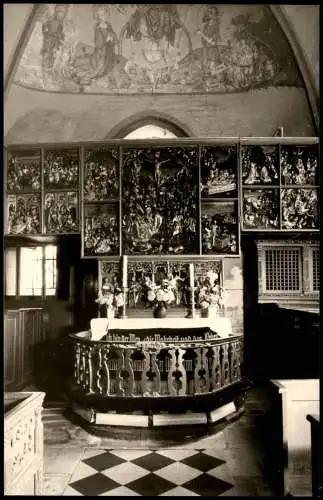 Ansichtskarte Bad Zwischenahn Innenansichte Kapelle 1965