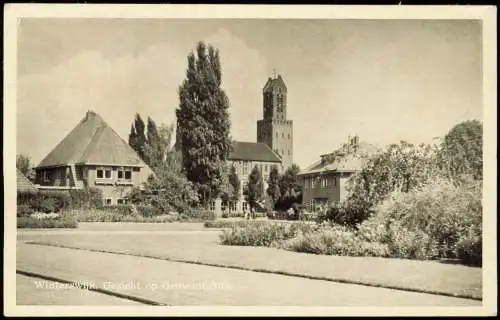 Postkaart Winterswijk Gezicht op Gemeentehuis 1973