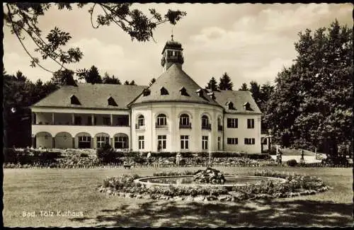 Ansichtskarte Bad Tölz Kurhaus - Fotokarte 1955
