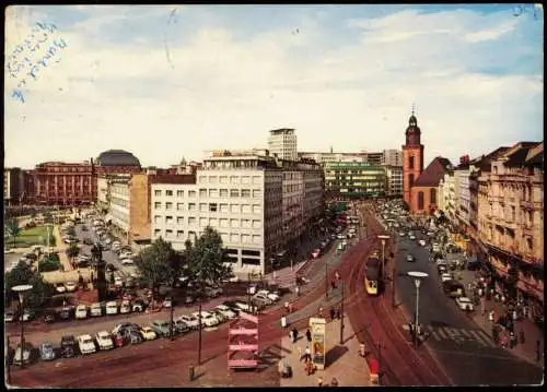 Ansichtskarte Frankfurt am Main Goetheplatz 1961