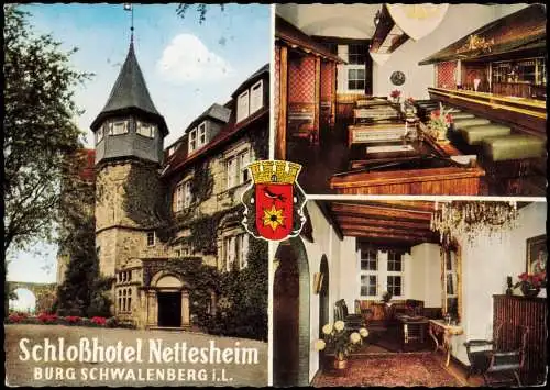Schwalenberg-Schieder-Schwalenberg Schloßhotel Nettesheim Bar Gastraum 1967
