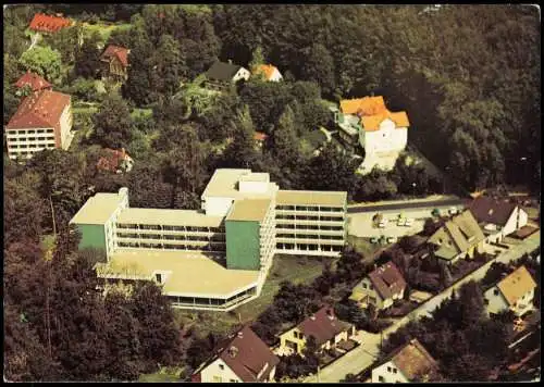 Ansichtskarte Bad Gandersheim Luftbild Osterberg Kurheim 1976