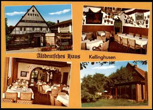 Ansichtskarte Kellinghusen Hotel Altdeutsches Haus 4 Bild 1978