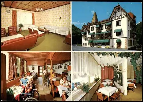 Schönmünzach Baiersbronn Privatklinik Dr. Selzer 4 Bild 1969  Kr. Freudenstadt