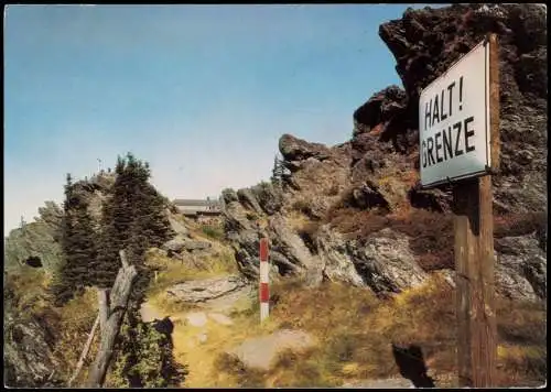 Ansichtskarte Lohberg Großer Osser, Grenzberg im Bayerischen Wald 1983