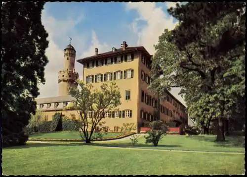 Ansichtskarte Bad Homburg vor der Höhe Partie am Schloss 1967