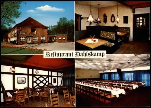 Ansichtskarte Sulingen Mehrbildkarte RESTAURANT DAHLSKAMP Nordsulingen 1980