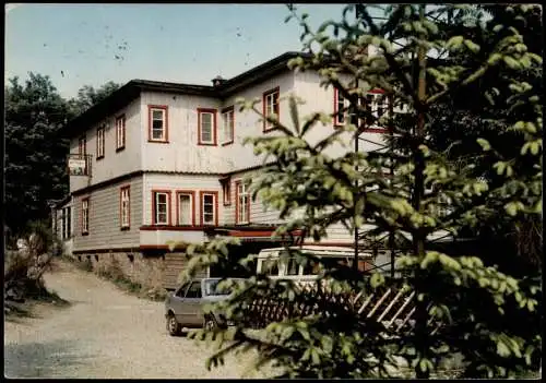 Ansichtskarte Bad Harzburg Berghaus Berghotel KÄSTEHAUS 1987/1977