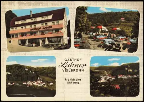 Veilbronn-Heiligenstadt (Oberfranken) Mehrbildkarte mit Gasthof Lahner 1965