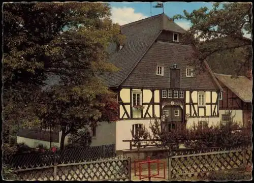 Oberkirchen-Schmallenberg Pension Gut Vorwald Bes. Ernst Döpp 1980