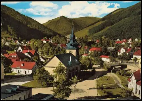 Ansichtskarte Goslar Panorama-Ansicht Blick ins Okertal 1981