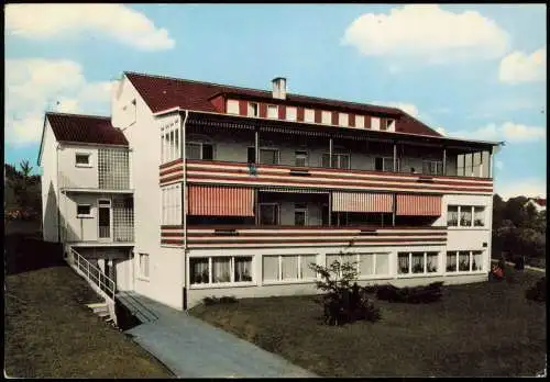 Ansichtskarte Schömberg (Schwarzwald) Gebäudeansicht Haus Westfalia 1968