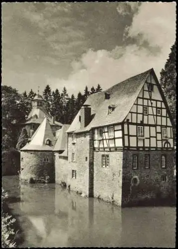 Ansichtskarte Friesenhagen Schloss Crottorf 1956