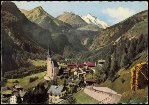 Ansichtskarte Heiligenblut am Großglockner Blick auf die Stadt 1961