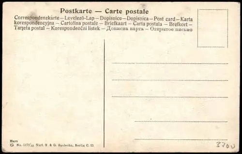 Ansichtskarte Wernigerode Markt, Straße und Rathaus 1913