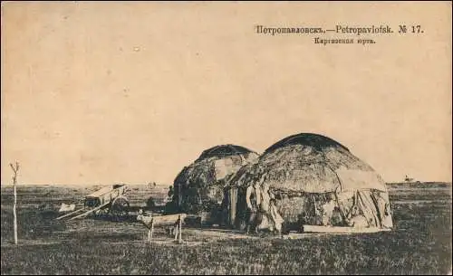 Postcard Petropawl Jurte 1917