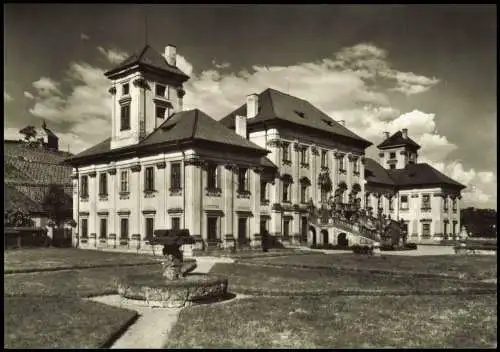 Postcard Prag Praha Zámek Trója Schloss 1971