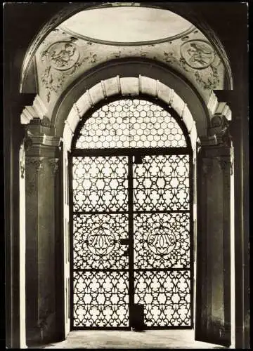 Ansichtskarte Pommersfelden Schloß Weißenstein - Das Hauptportal 1965