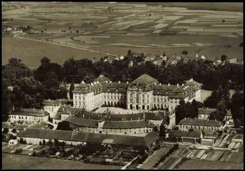 Ansichtskarte Pommersfelden Luftbild Schloß Weißenstein 1965
