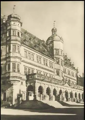 Ansichtskarte Rothenburg ob der Tauber RENAISSANCE-BAUTEN Rathaus 1974